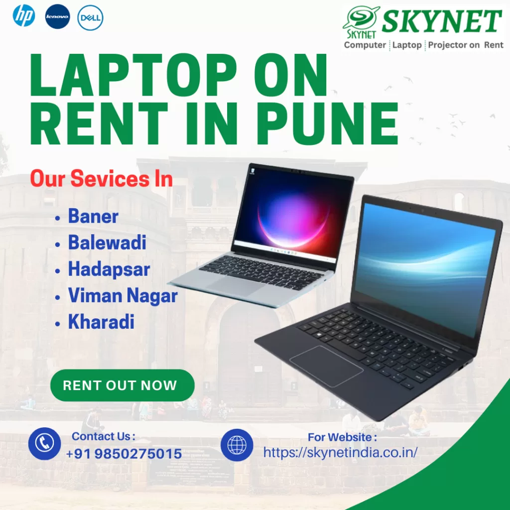 Laptop On Rent in Baner Hyderabad